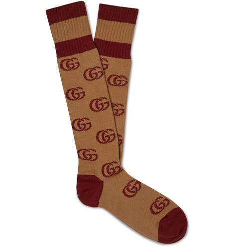 dark brown gucci socks